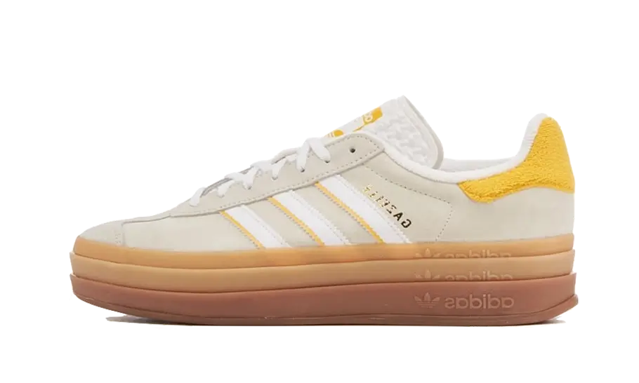 Adidas Gazelle Bold Ivory Bold Gold, Ivory/White/Bold Gold (IH9929)