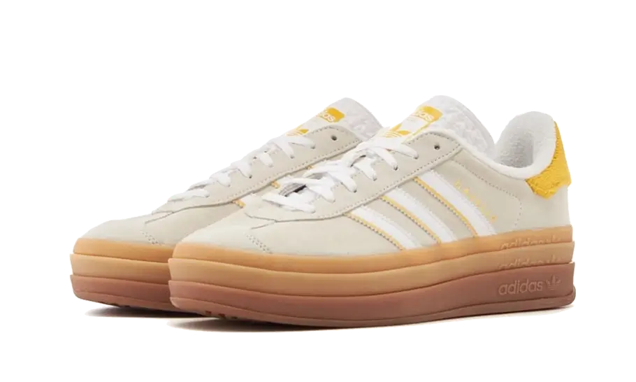 Adidas Gazelle Bold Ivory Bold Gold, Ivory/White/Bold Gold (IH9929)