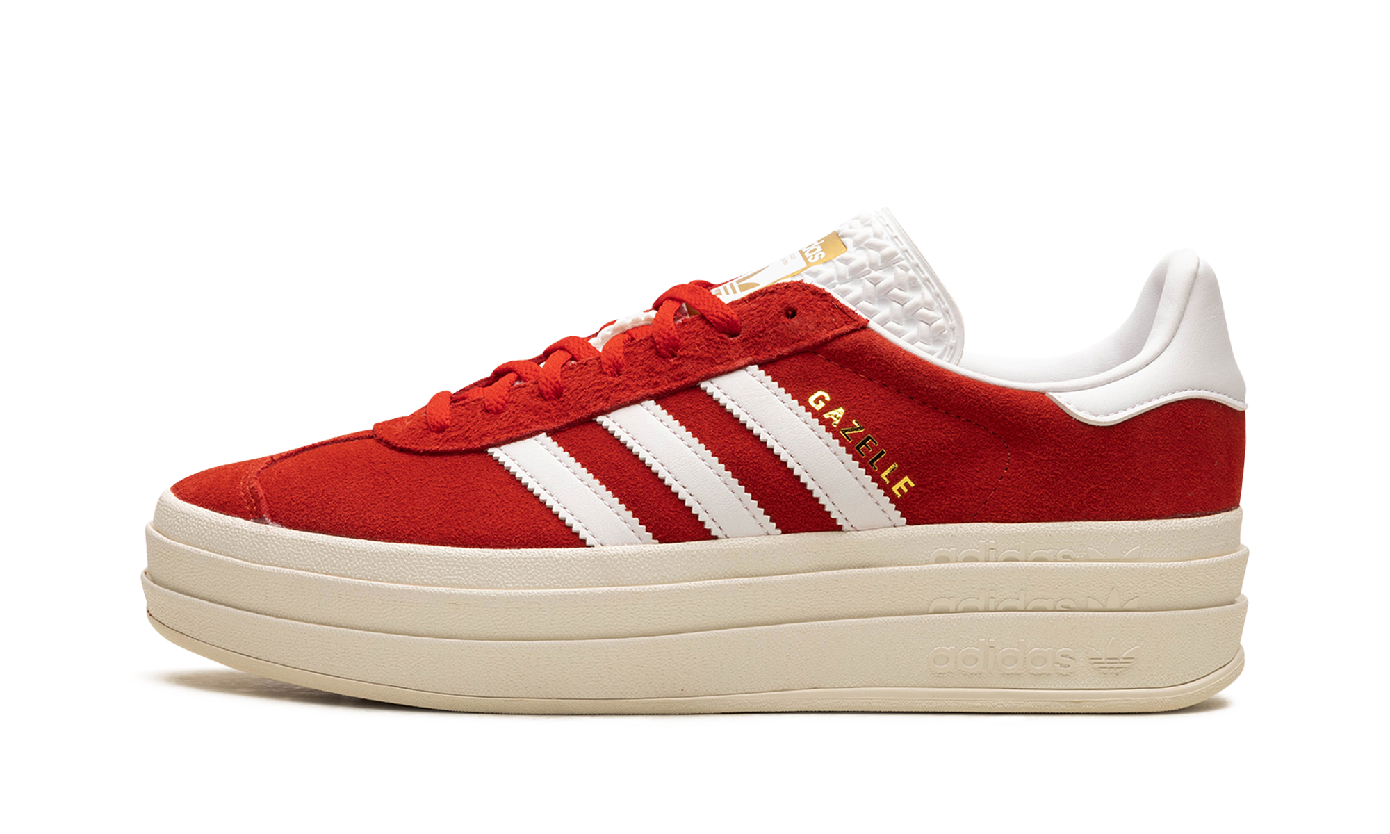 Adidas Gazelle Bold Red Cloud White