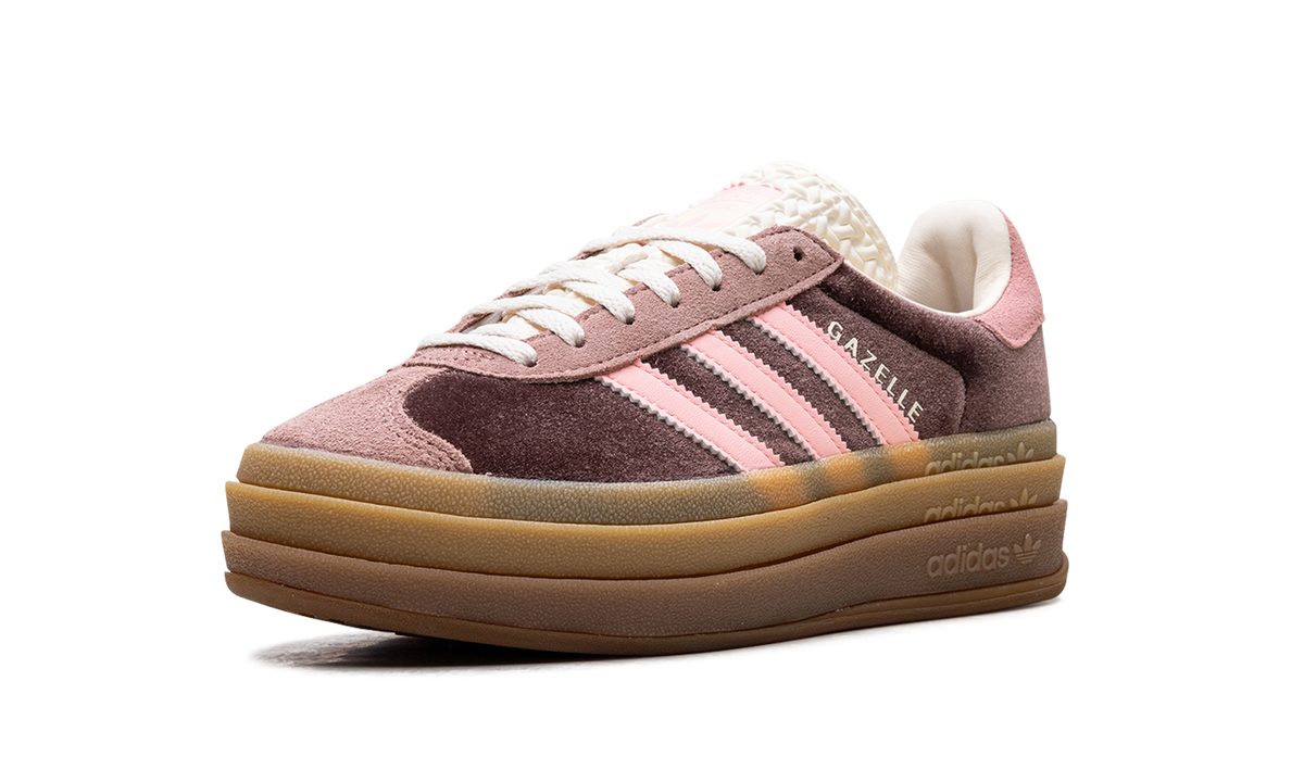Adidas Gazelle Bold Shadow Brown Warm Clay Glow Pink
