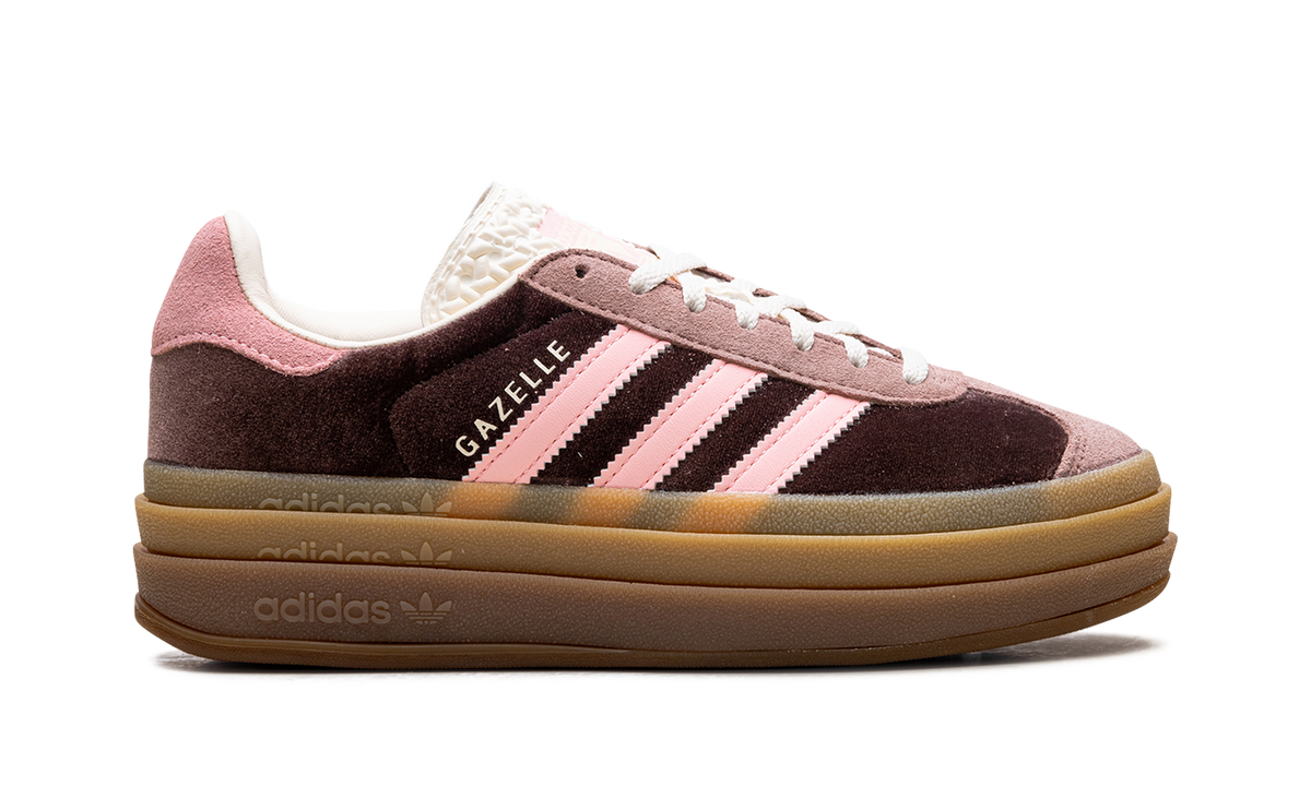 Adidas Gazelle Bold Shadow Brown Warm Clay Glow Pink
