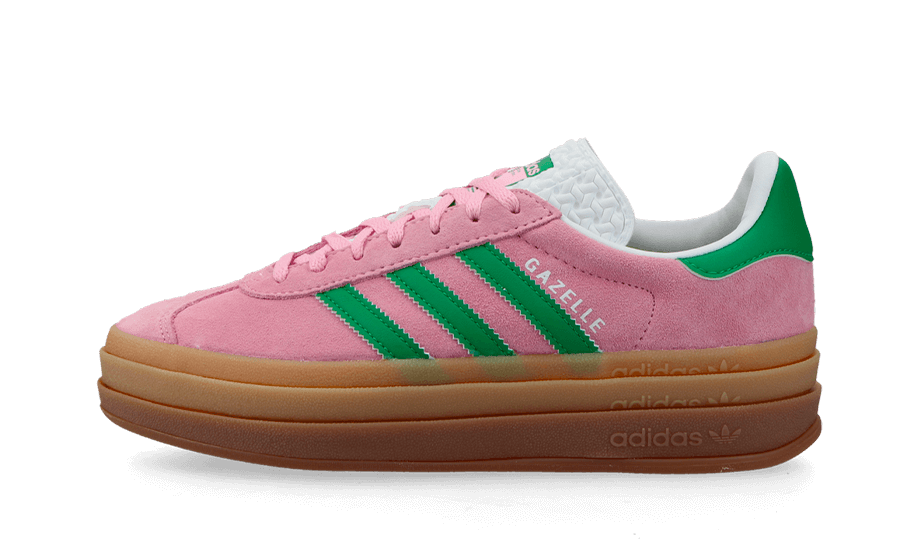 Adidas Gazelle Bold True Pink, True Pink/Green/Cloud White (IE0420)