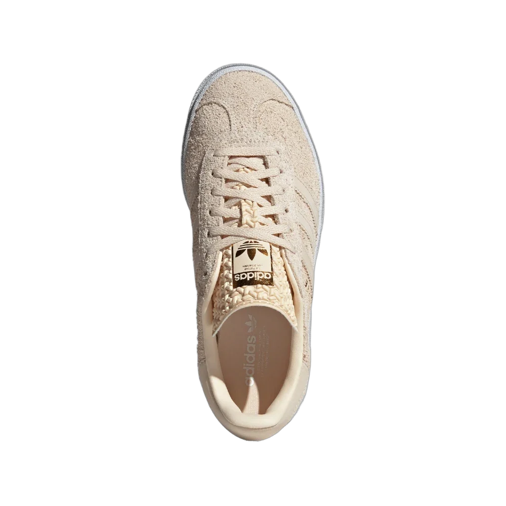 Adidas Gazelle Bold Wonder White, Wonder White/White/Wonder White (IG4380)