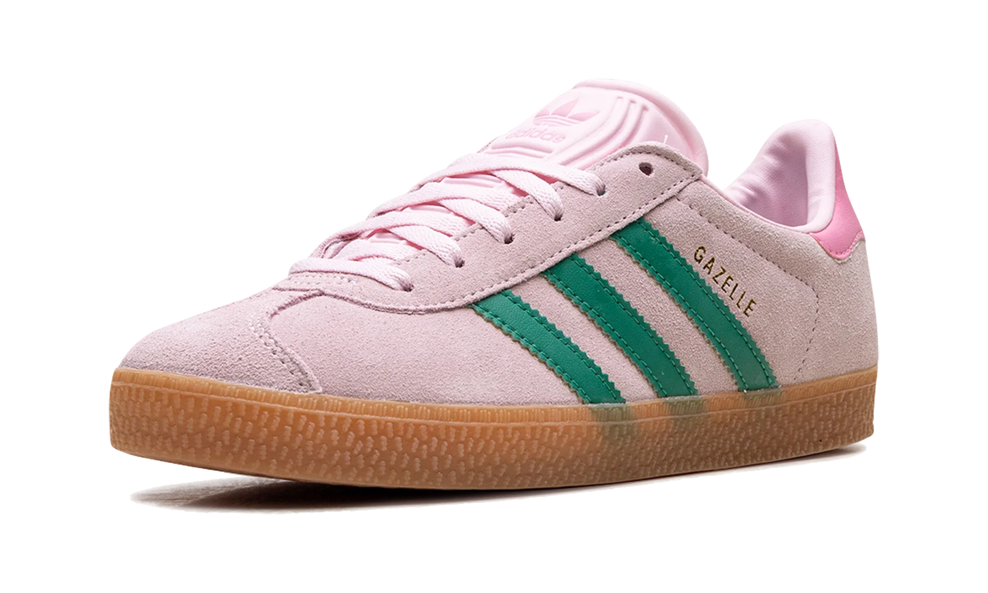 Adidas Gazelle Clear Pink Court Green
