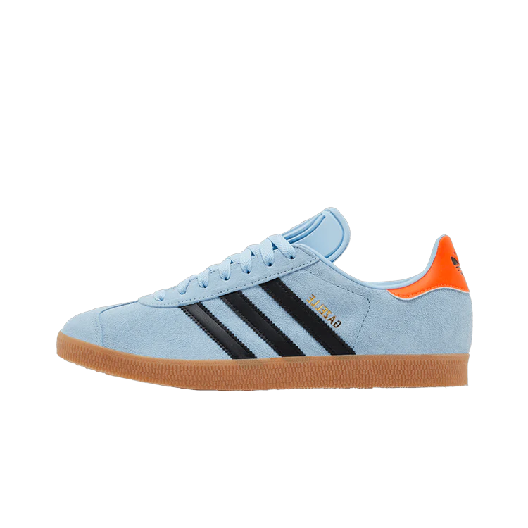 Adidas Gazelle Clear Sky Core Black, Clear Sky/Core Black/Gum (JI2076)