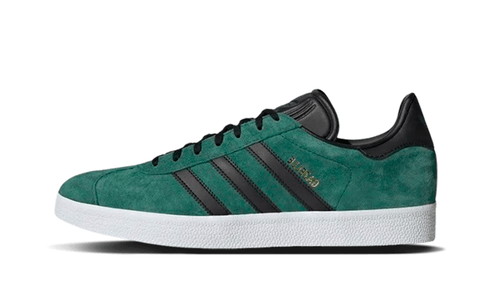 Adidas Gazelle College Green Black, College Green/Black/Gold Metallic (BB5487)