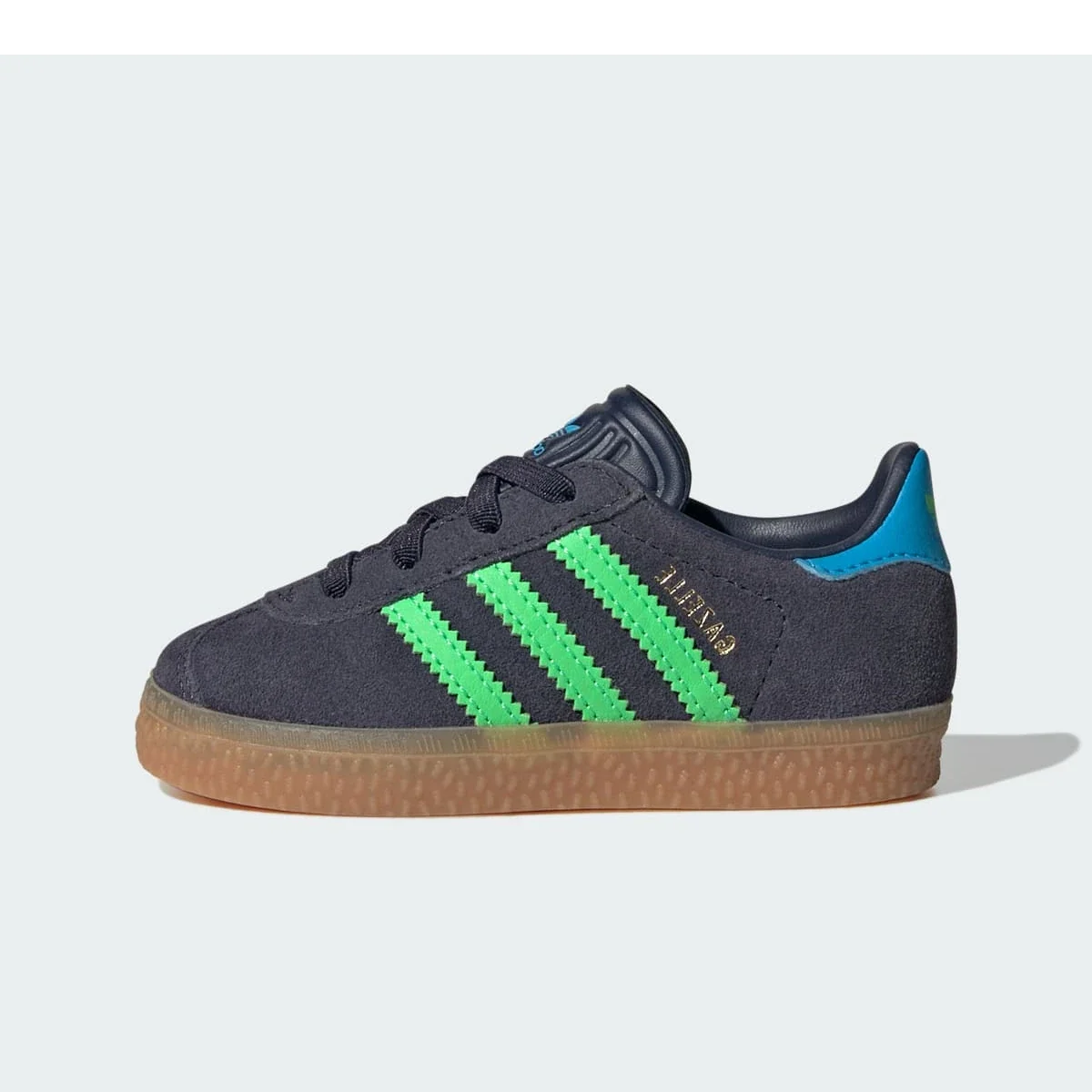 Adidas Gazelle Comfort Closure Shadow Navy Screaming Green (TD)