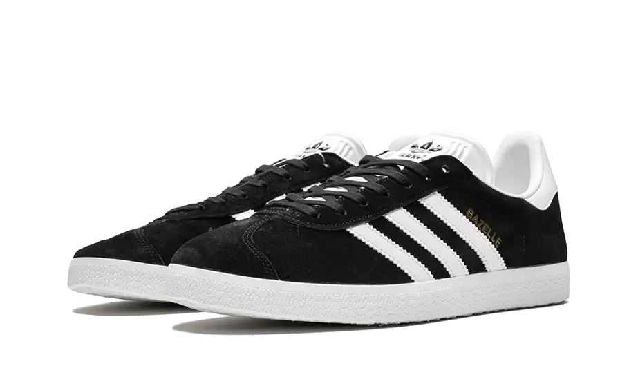 Adidas Gazelle Core Black Cloud White Gold, Core Black/White/Gold Metallic (BB5476)