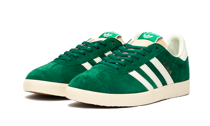 Adidas Gazelle Faded Archive, Dark Green/Off White/Cream White (GY7338)