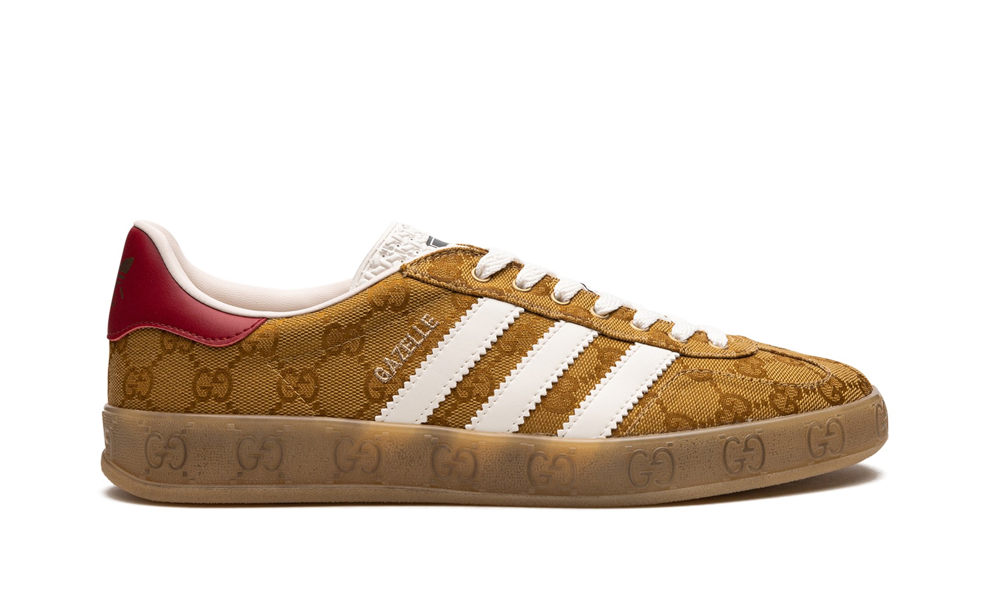 Adidas Gazelle Gucci Original GG Beige Brown