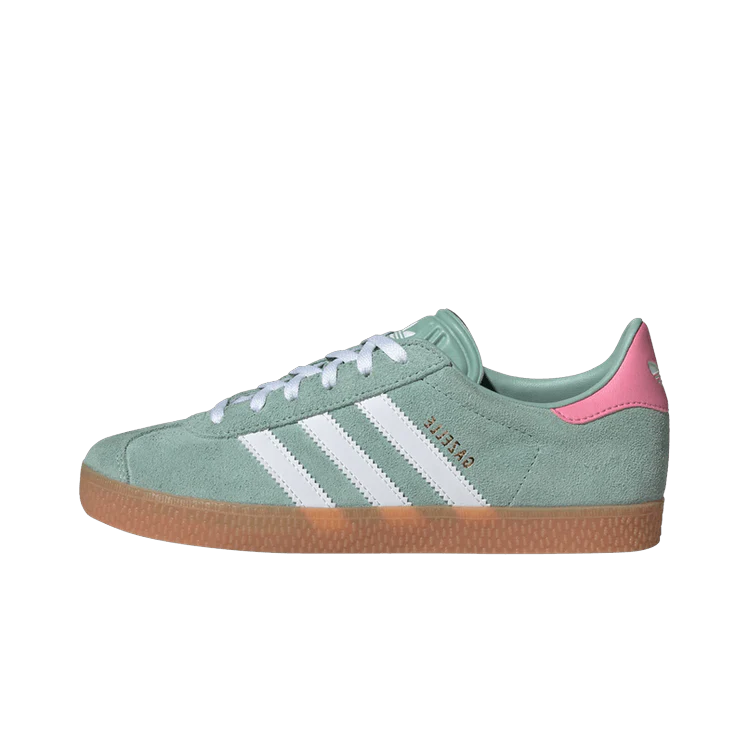 Adidas Gazelle Hazy Green Bliss Pink, Hazy Green/Cloud White/Bliss Pink (IG9152)