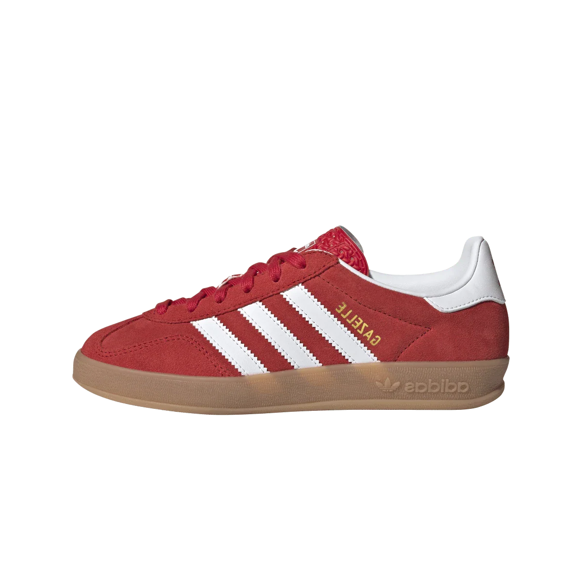 Adidas Gazelle Indoor Better Scarlet Cloud White Gum, Better Scarlet/Cloud White/Gum (JS3801)