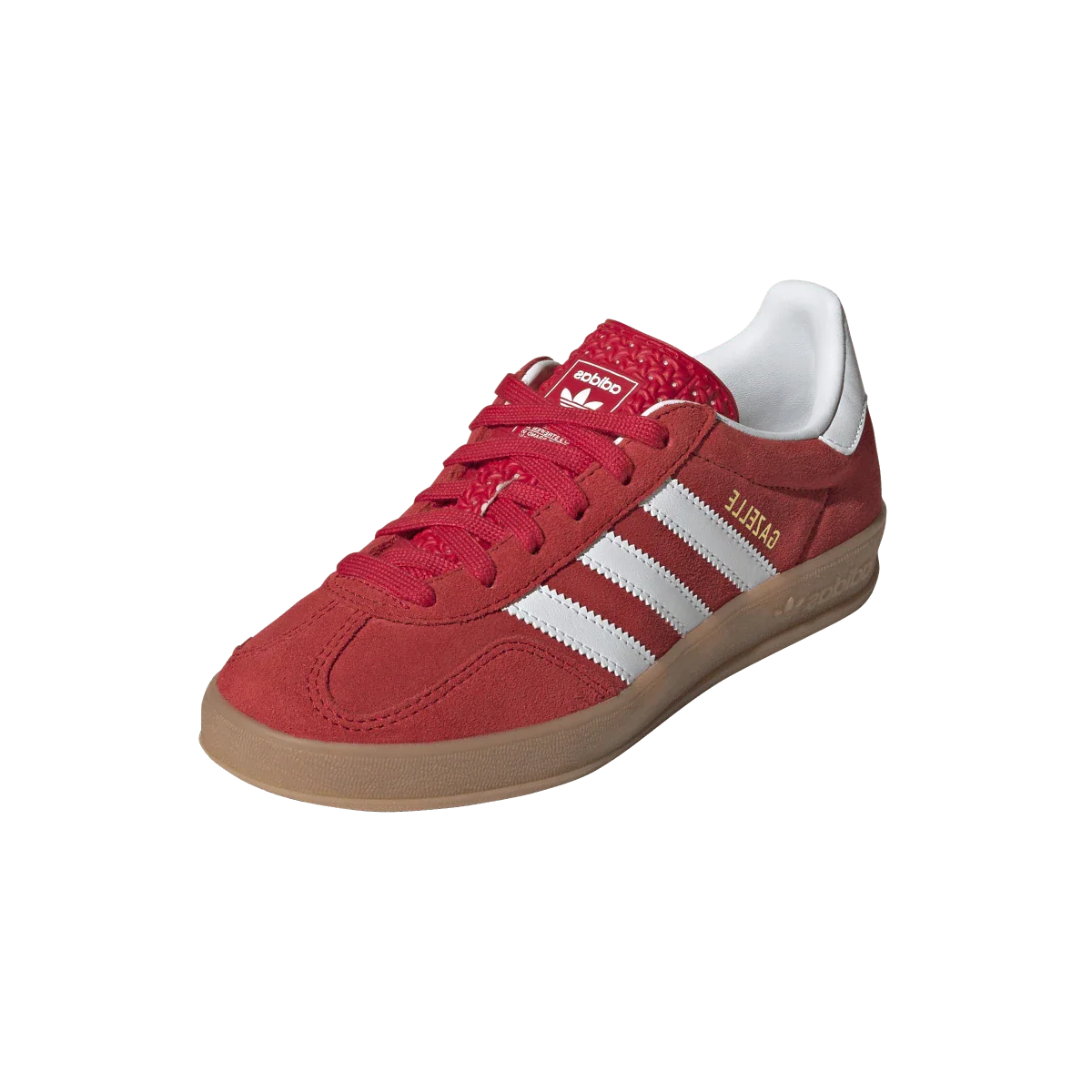 Adidas Gazelle Indoor Better Scarlet Cloud White Gum, Better Scarlet/Cloud White/Gum (JS3801)
