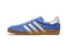 Adidas Gazelle Indoor Blue Fusion Gum, Blue Fusion/Footwear White/Gold Metallic (HQ8717)