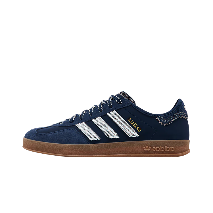 Adidas Gazelle Indoor CLOT By Edison Chen Collegiate Navy, Collegiate Navy/Off White/Gum 2 (IH3725)