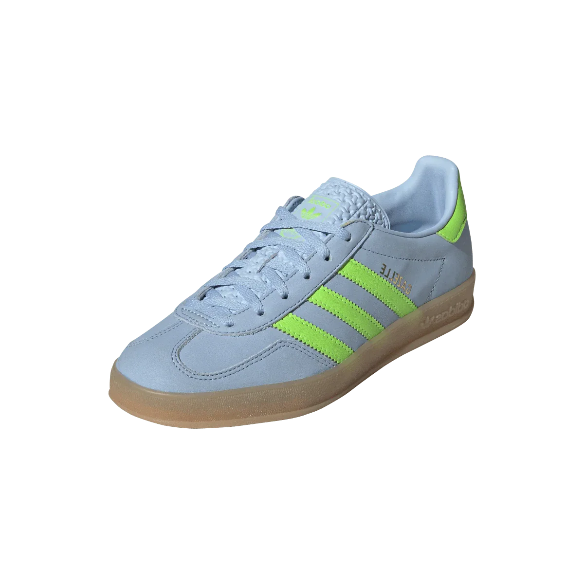 Adidas Gazelle Indoor Clear Sky Solar Green, Clear Sky/Solar Green/Gum (JI1372)