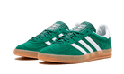 Adidas Gazelle Indoor Collegiate Green Gum, Collegiate Green/Footwear White/Gum 2 (IG1596)