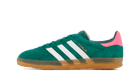 Adidas Gazelle Indoor Collegiate Green Lucid Pink, Collegiate Green/Footwear White/Lucid Pink (IG5929)