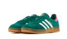 Adidas Gazelle Indoor Collegiate Green Lucid Pink, Collegiate Green/Footwear White/Lucid Pink (IG5929)