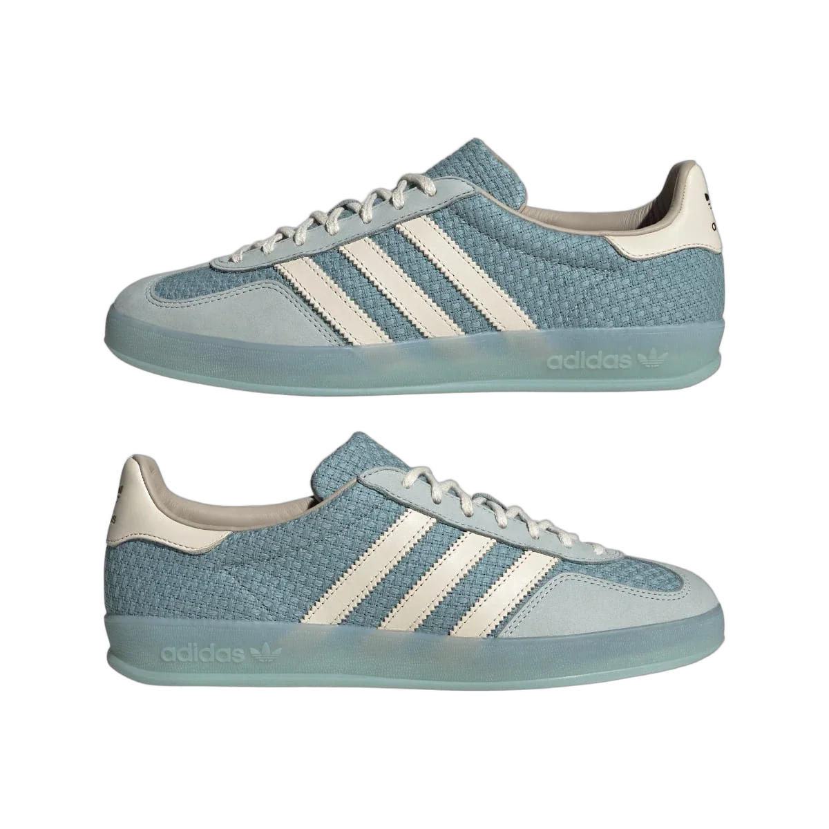 Adidas Gazelle Indoor Cotton Weave Pack Light Blue