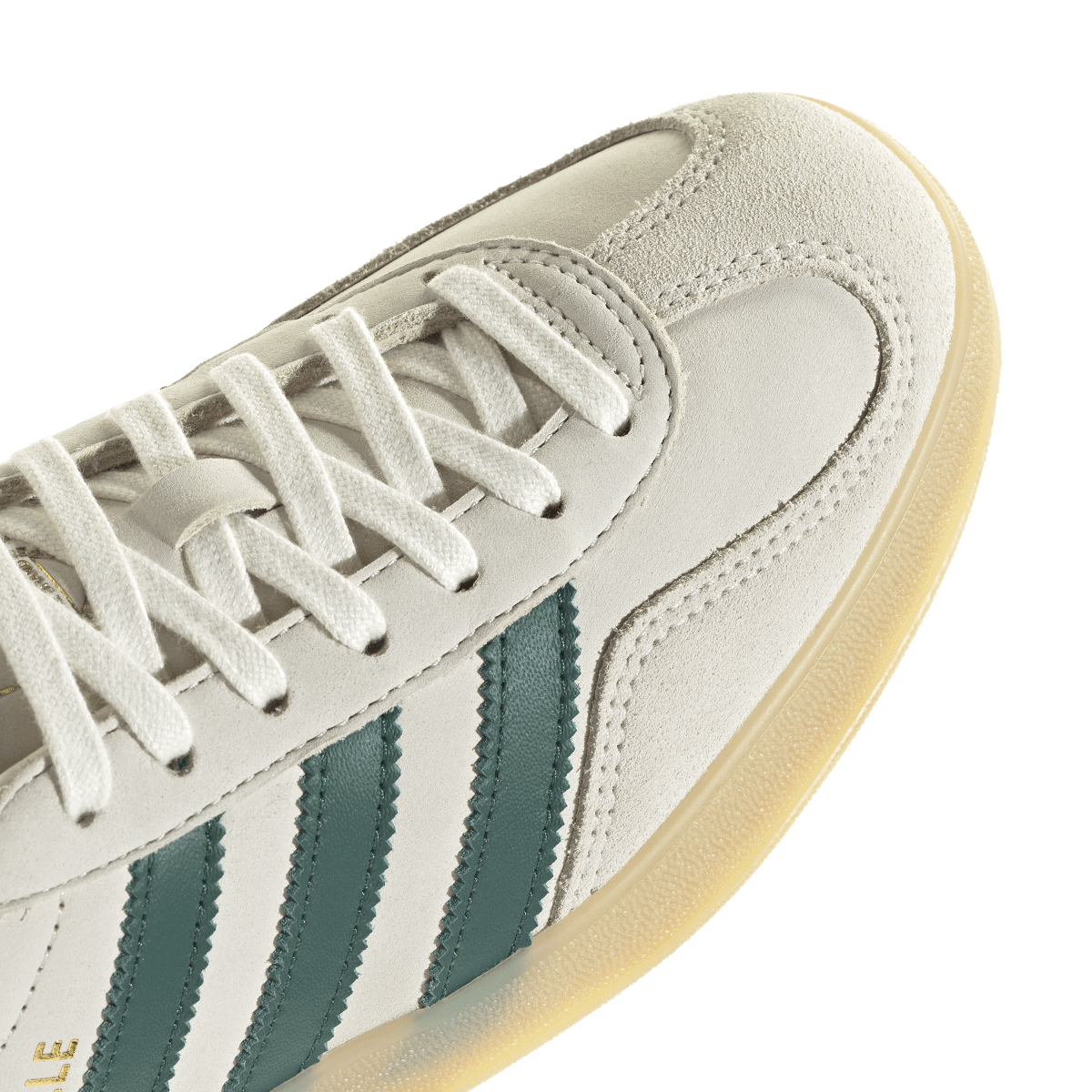 Adidas Gazelle Indoor Cream White Green Gum