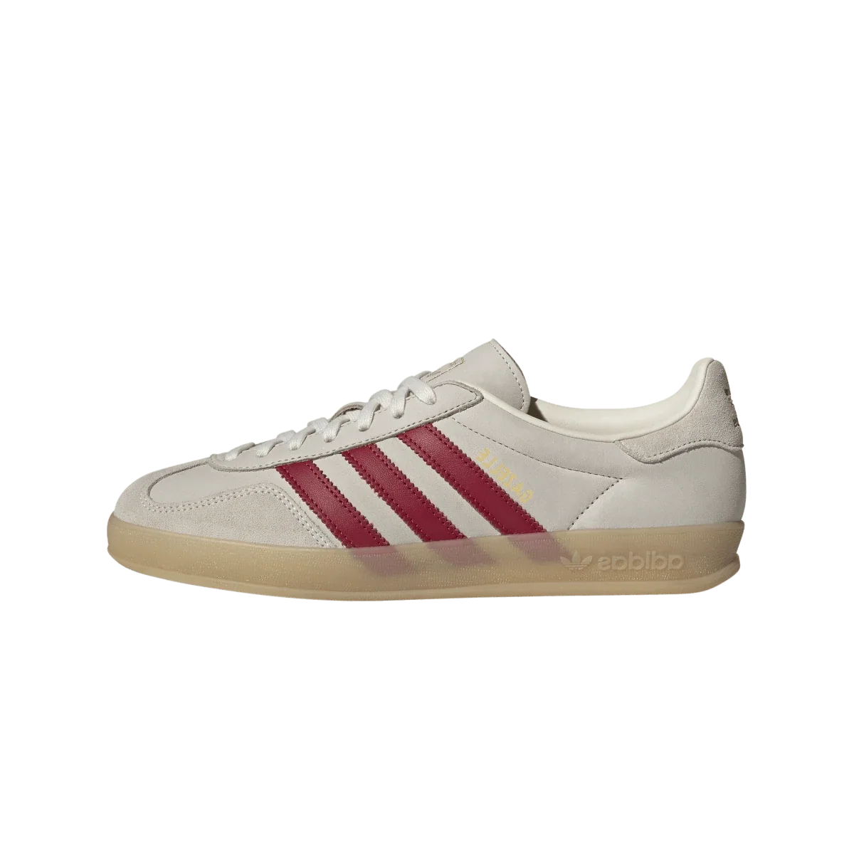 Adidas Gazelle Indoor Cream White Red Gum