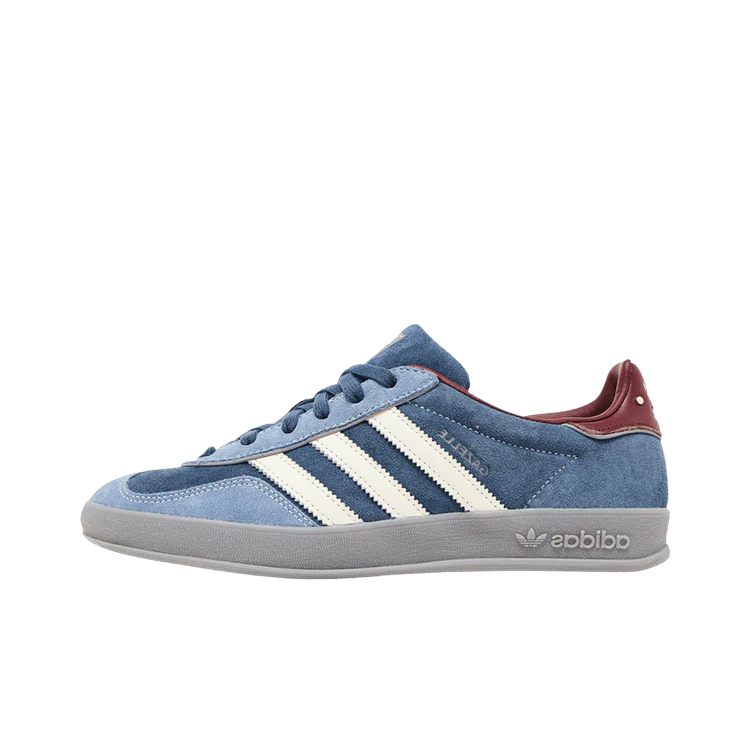 Adidas Gazelle Indoor Crew Navy Burgundy, Crew Navy/Gold Metallic/Off White (ID1008)