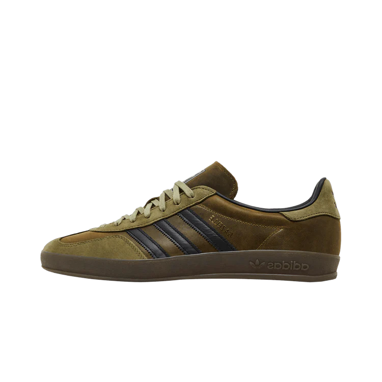 Adidas Gazelle Indoor Focus Olive, Focus Olive/Core Black/Gum 5) (IH4772)