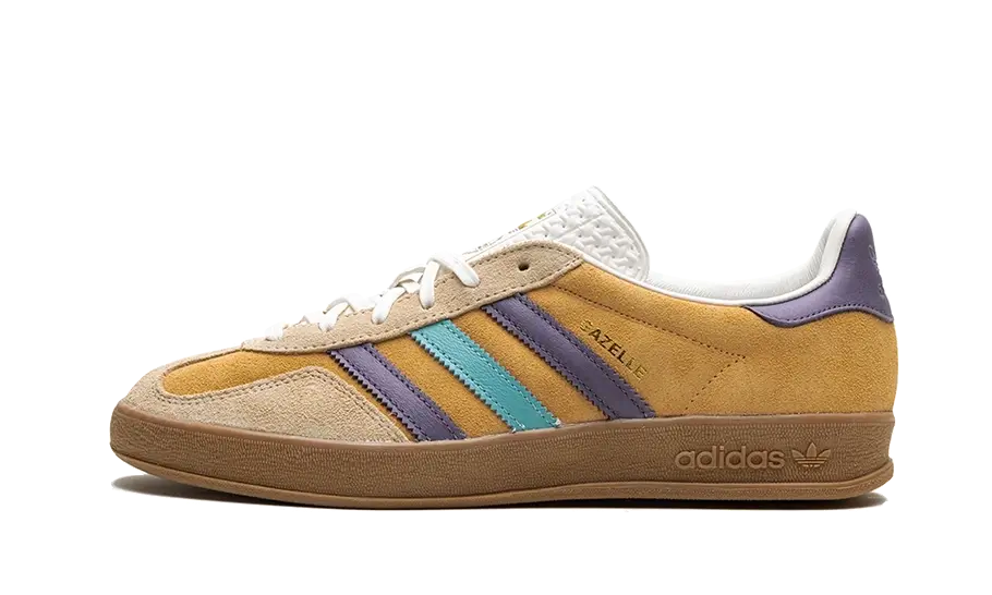 Adidas Gazelle Indoor Glow Orange Shadow Violet, Glow Orange/Shadow Violet/Off White (IG1636)