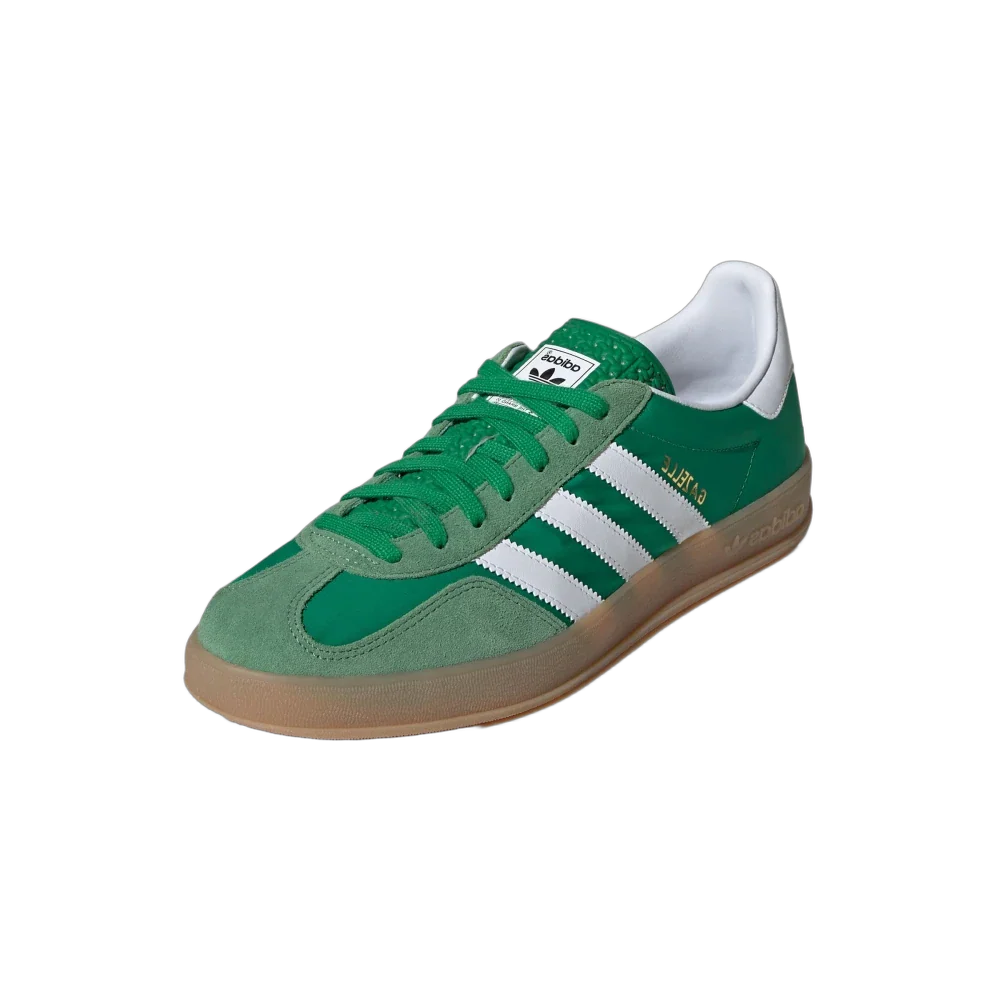 Adidas Gazelle Indoor Green Gum, Green/White/Gum (IE6605)