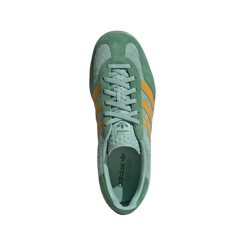 Adidas Gazelle Indoor Hazy Green Crew Yellow, Hazy Green/Preloved Green/Crew Yellow (IG6783)