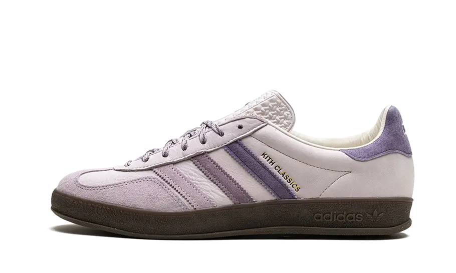 Adidas Gazelle Indoor Kith Classics Ash Purple, Ash Purple/Ice Purple/Gum (IH0120)