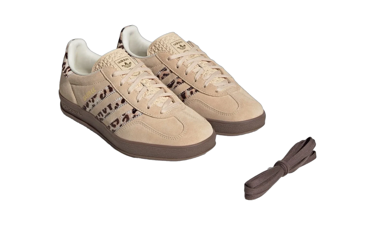 Adidas Gazelle Indoor Leopard Crystal Sand