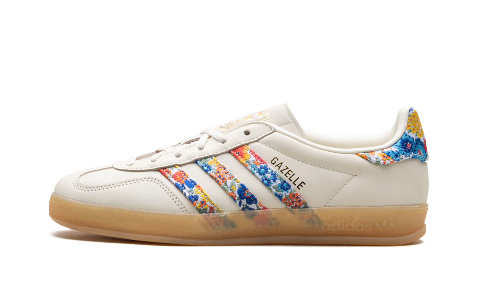 Adidas Gazelle Indoor Liberty London Floral Embroidery Stripes