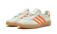 Adidas Gazelle Indoor Linen Green Solar Orange