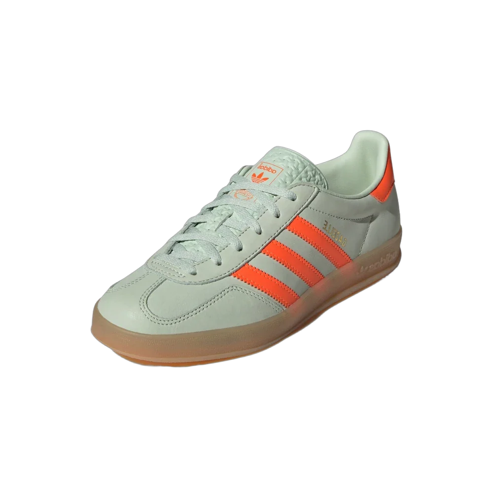 Adidas Gazelle Indoor Linen Green Solar Orange, Linen Green/Solar Orange/Gum (IF6982)
