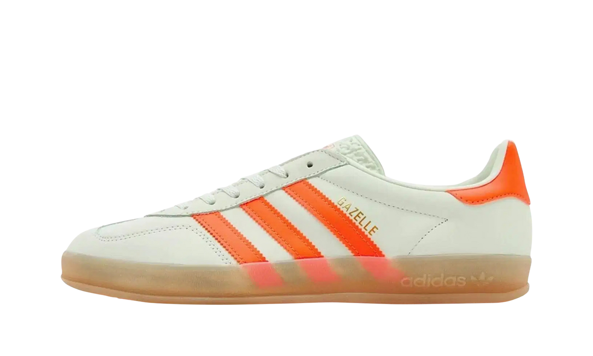 Adidas Gazelle Indoor Linen Green Solar Orange