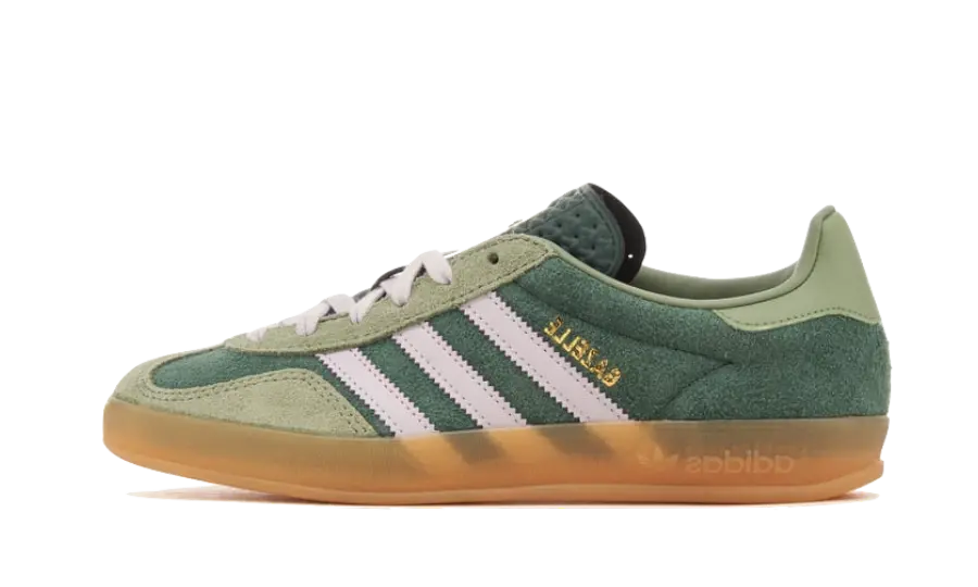 Adidas Gazelle Indoor Mineral Green Silver Dawn, Mineral Green/Silver Dawn/Silver Green (JI0323)