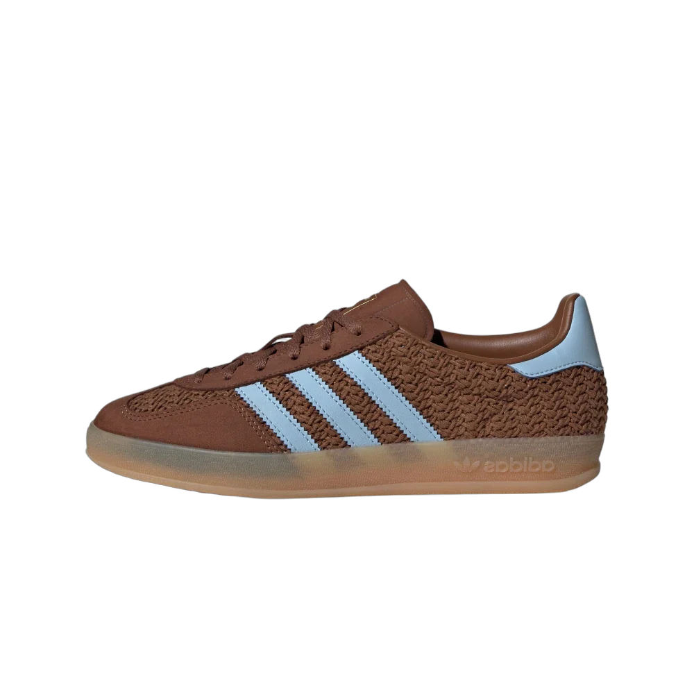 Adidas Gazelle Indoor Preloved Brown Clear Sky Gum, Preloved Brown/Clear Sky/Gum (JS1417)