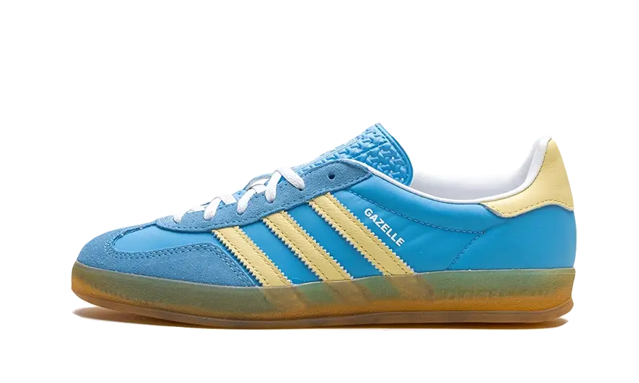 Adidas Gazelle Indoor Semi Blue Burst Almost Yellow, Semi Blue Burst/Almost Yellow/Cloud White (IE2960)