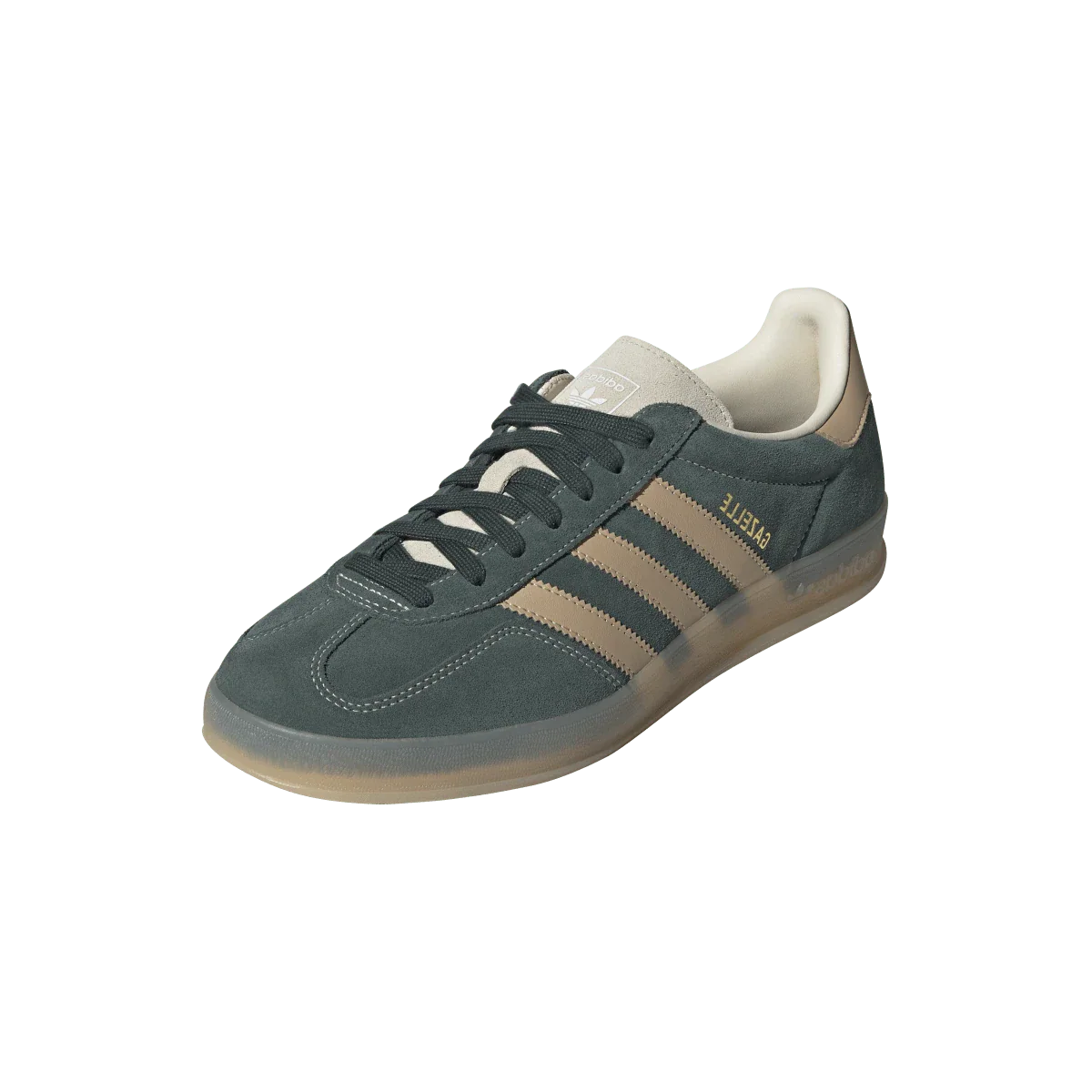 Adidas Gazelle Indoor Shadow Green Warm Sandstone, Shadow Green/Warm Sandstone/Wonder White (JH5402)