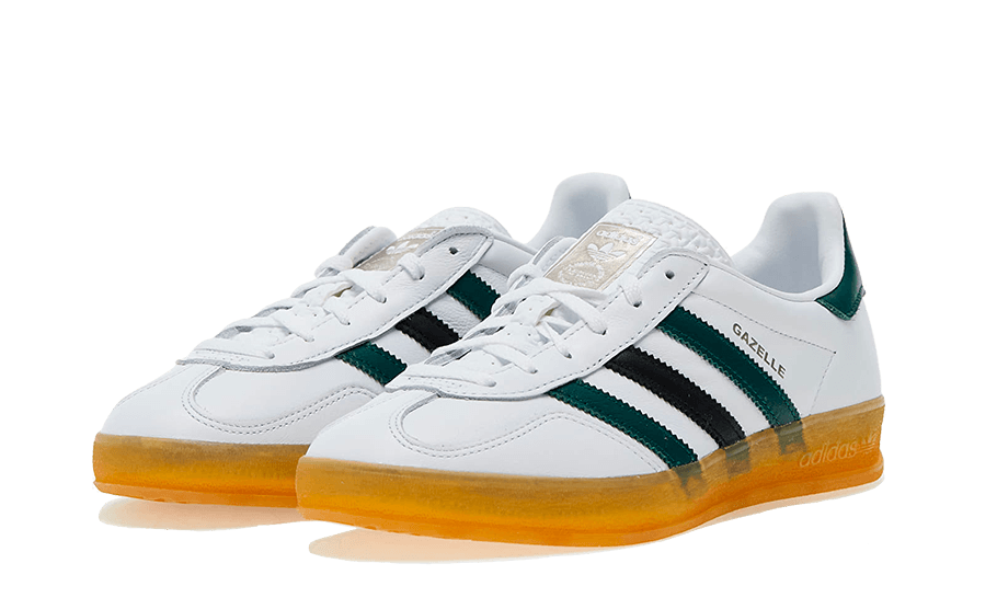 Adidas Gazelle Indoor White Collegiate Green, White/Collegiate Green/Core Black (IE2957)