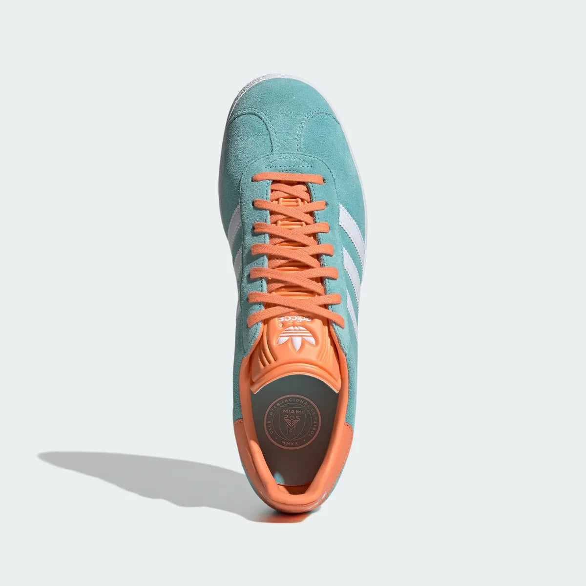 Adidas Gazelle Inter Miami South Beach, Easy Mint/White/Pink (IH2627)