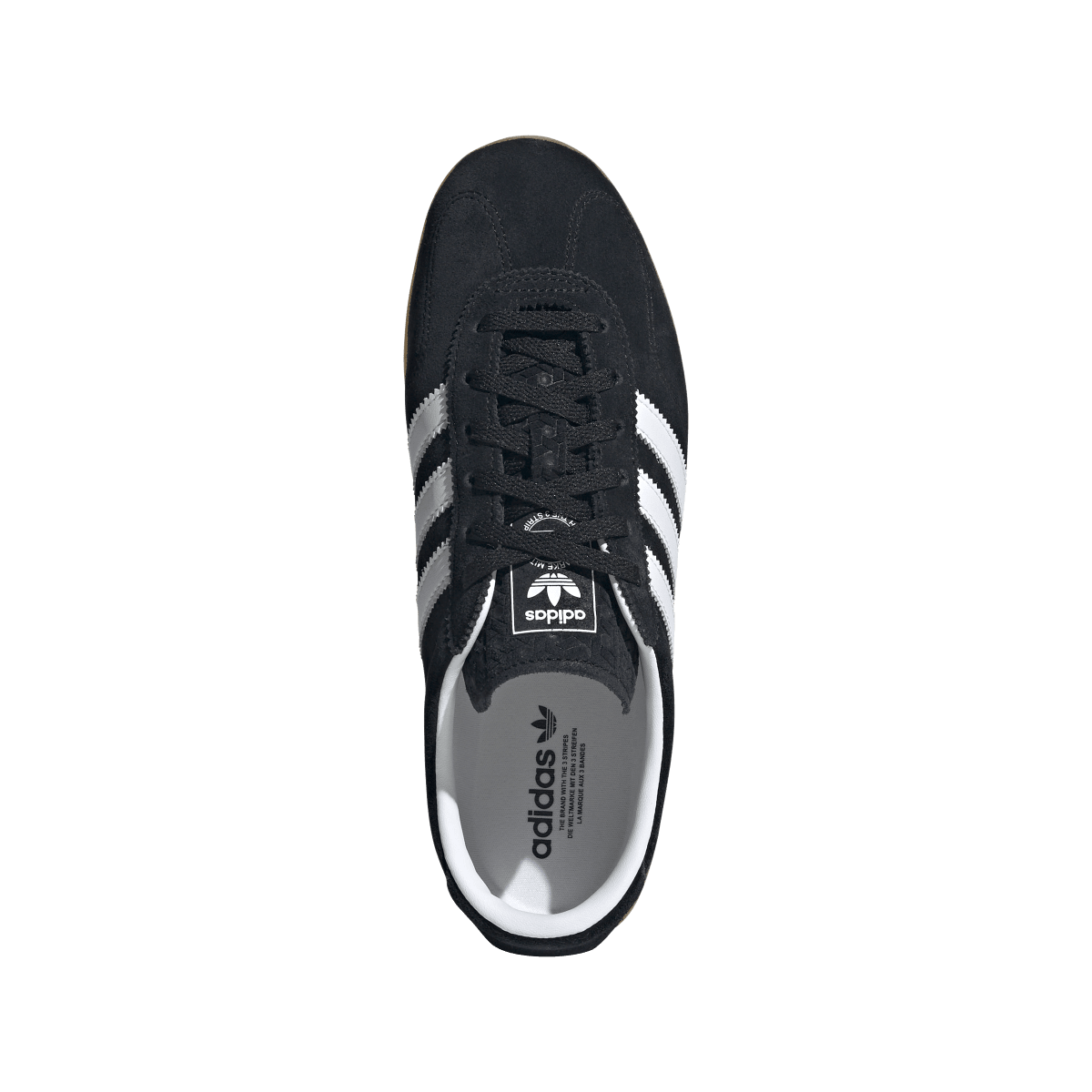 Adidas Gazelle Lo Pro Black White Gum
