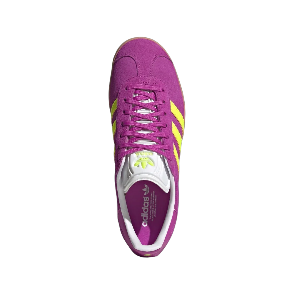 Adidas Gazelle Purple Burst Solar Yellow, Purple Burst/Solar Yellow/Offwhite (JI1373)