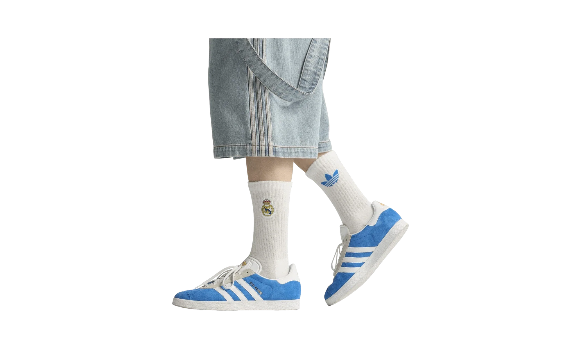 Adidas Gazelle Real Madrid Third Kit Blue Bird