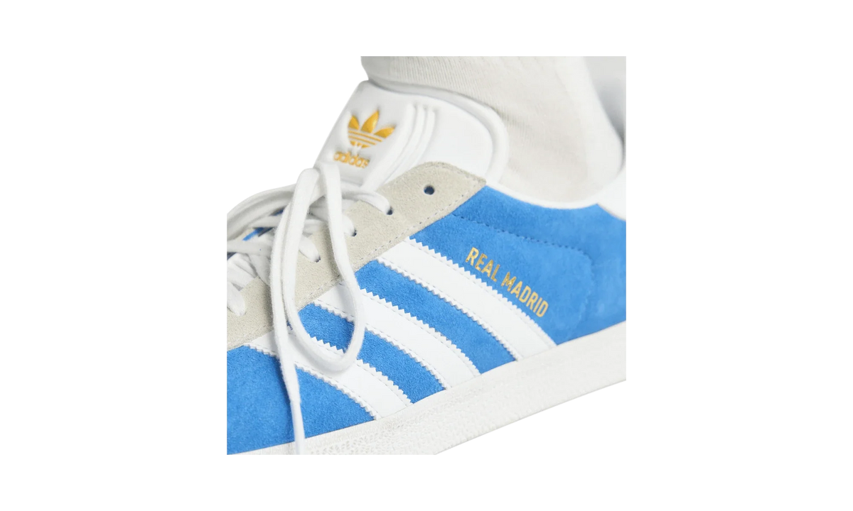 Adidas Gazelle Real Madrid Third Kit Blue Bird