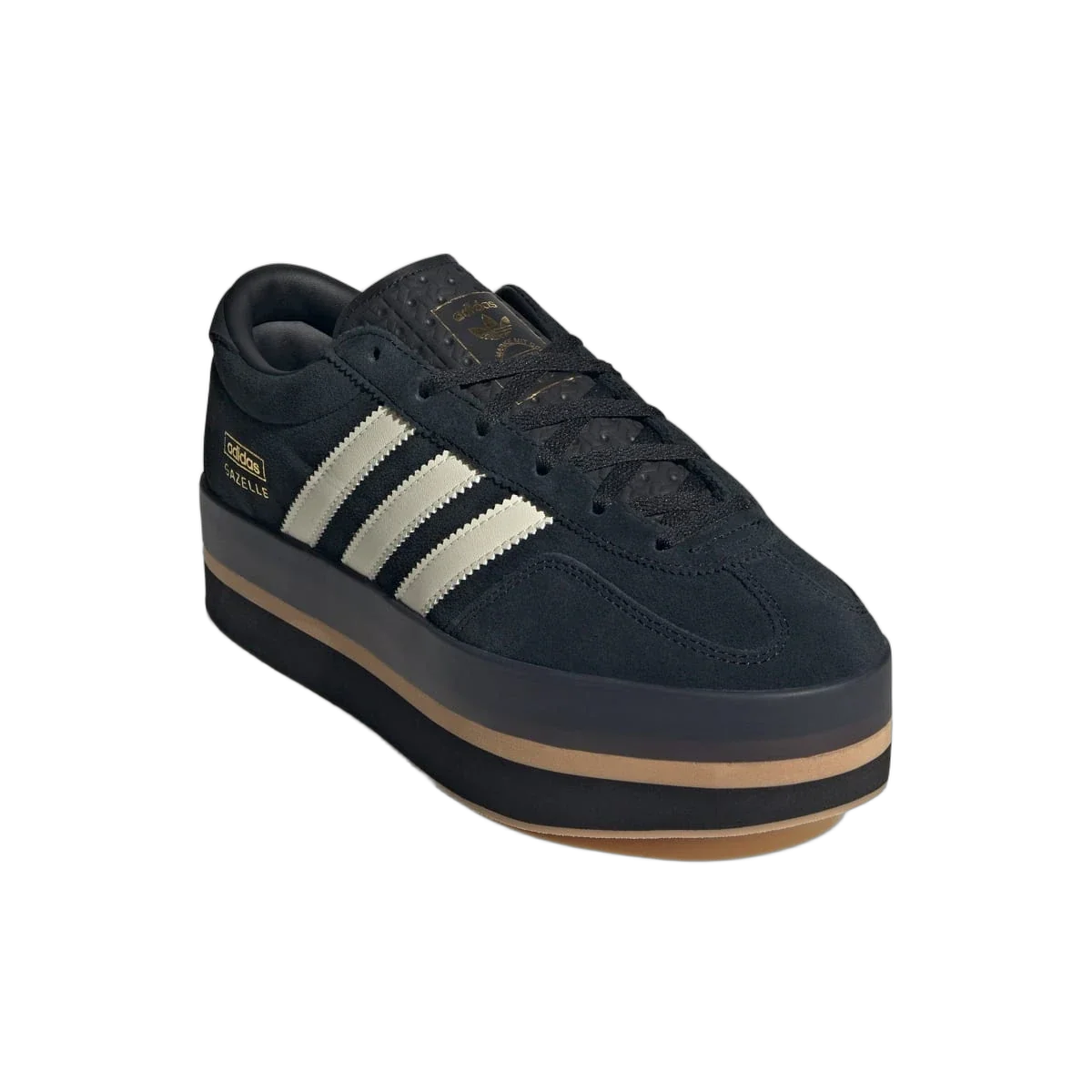 Adidas Gazelle Stack Black Cream White