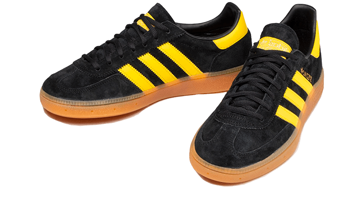 Adidas Handball Spezial Black Yellow, Core Black/Yellow/Gold Metalic (FX5676)