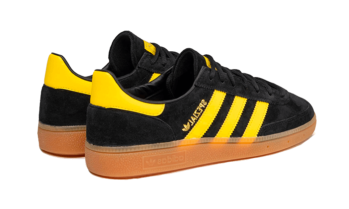 Adidas Handball Spezial Black Yellow, Core Black/Yellow/Gold Metalic (FX5676)